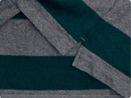 nisica 󥸡ͥååȥ Ⱦµ ܡ GRAY x GREEN NIS-693