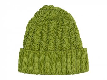 maillot cotton knit cap オリーブグリーン