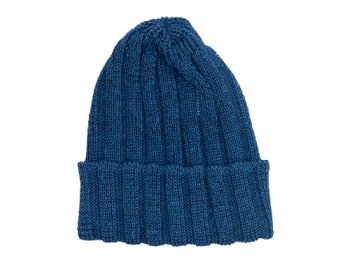 maillot linen knit cap インディゴ