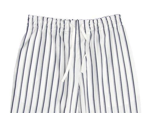 EEL Bed Pants 11WHITE x NAVY STRIPE