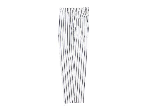 EEL Bed Pants 11WHITE x NAVY STRIPE