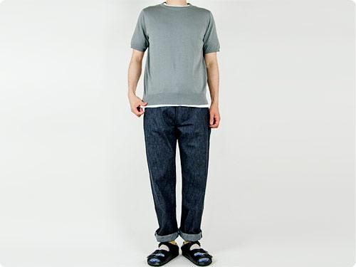 EEL ALLWAYS KNIT 1/2 27NAVY