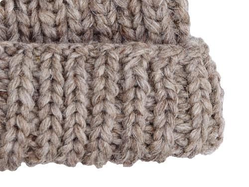 VICTORIA WOOLEN MILL PLAIN HAT GRAY
