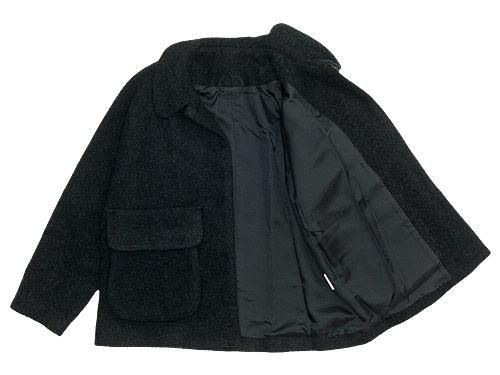 Atelier d'antan Clouetʥ롼 Round Collar Jacket Wool&Alpaca DARK GRAY