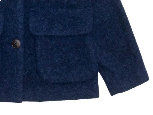 Atelier d'antan Clouetʥ롼 Round Collar Jacket NAVY