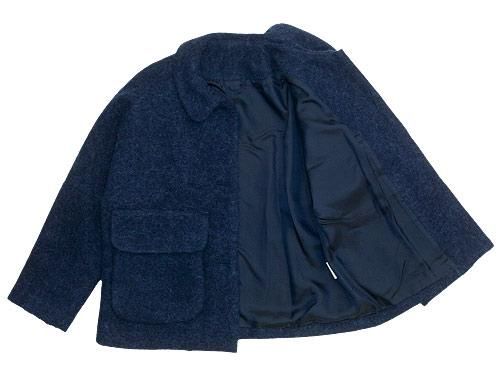 Atelier d'antan Clouetʥ롼 Round Collar Jacket NAVY