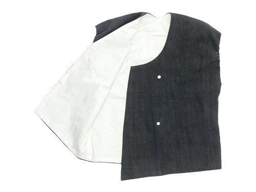 Atelier d'antan Grecoʥ쥳 linen vest GRAY