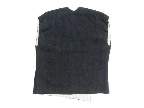 Atelier d'antan Grecoʥ쥳 linen vest GRAY