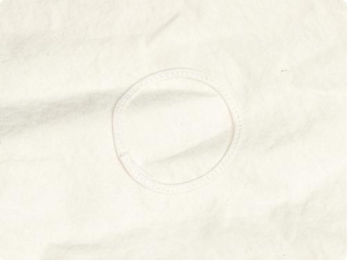 Atelier d'antan Carolʥ Round Bag Linen WHITE