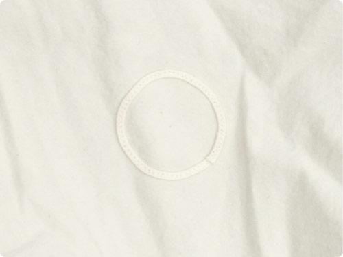 Atelier d'antan Carolʥ Round Bag Linen GRAY