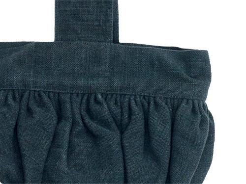 Atelier d'antan Carolʥ Round Bag DARK GRAY