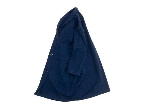 Atelier d'antan Godardʥ Cotton Coat NAVY