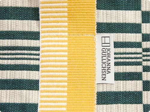 JOHANNA GULLICHSEN Tetra Handbag Doris DARK GREEN