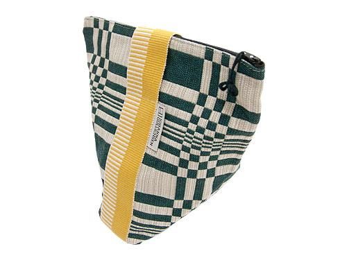JOHANNA GULLICHSEN Tetra Handbag Doris DARK GREEN