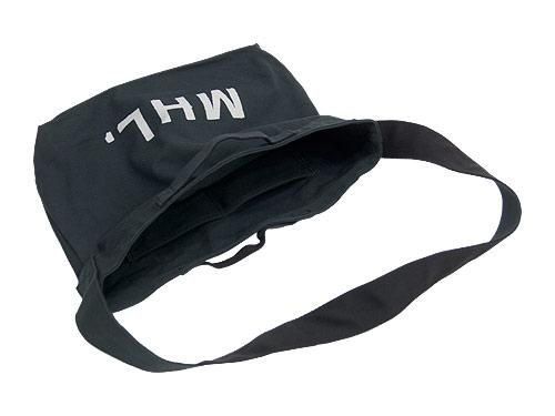 MHL. HEAVY CANVAS SHOULDER BAG  027CHARCOAL 5955271501