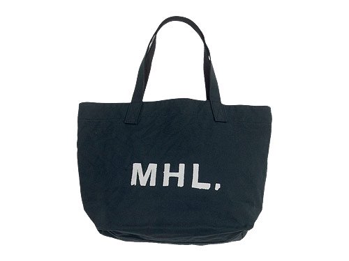 MHL. HEAVY CANVAS TOTE BAG 027CHARCOAL 5965271502