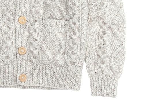 Athena Designs アランカーディガン NATURAL Athena Designs通販