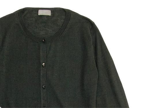 MARGARET HOWELL COTTON RAMIE CASHIMERE CARDIGAN 023CHARCOAL ̥ǥ