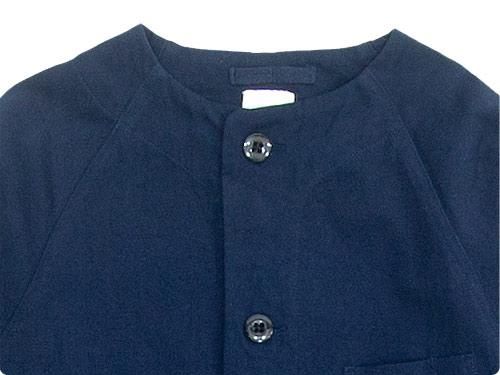 maillot chino cloth work jacket NAVY