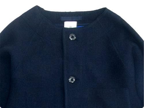 maillot melton work cardigan NAVY
