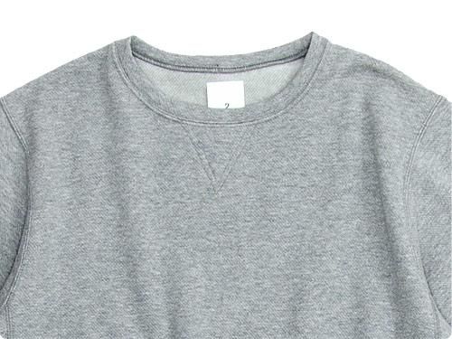 maillot ex fine wool sweat trainer GRAY