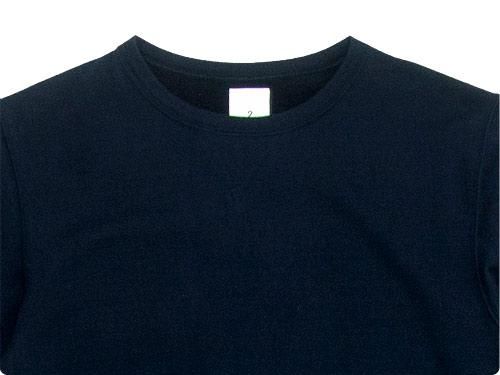 maillot ex fine wool sweat trainer NAVY