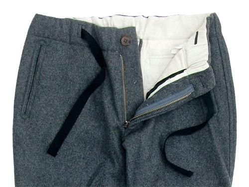 maillot wool easy pants GRAY