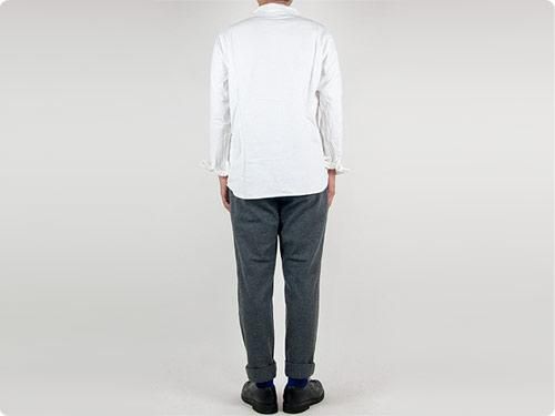maillot wool easy pants GRAY