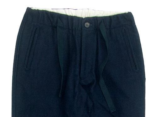 maillot wool easy pants NAVY