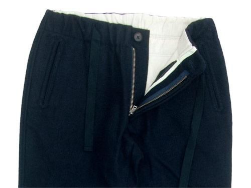 maillot wool easy pants NAVY