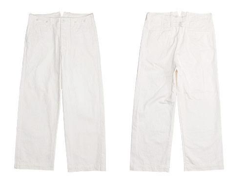 TOUJOURS Waist Overalls CREAM WHITE