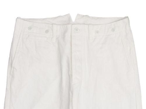 TOUJOURS Waist Overalls CREAM WHITE