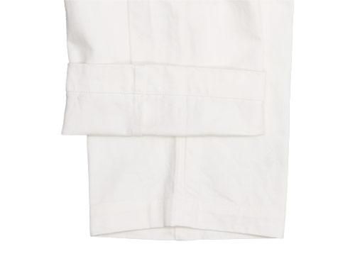 TOUJOURS Waist Overalls CREAM WHITE