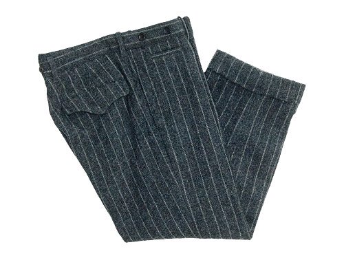 TOUJOURS Double Cuffs Cropped Pants GRAY 【TM23MP03】