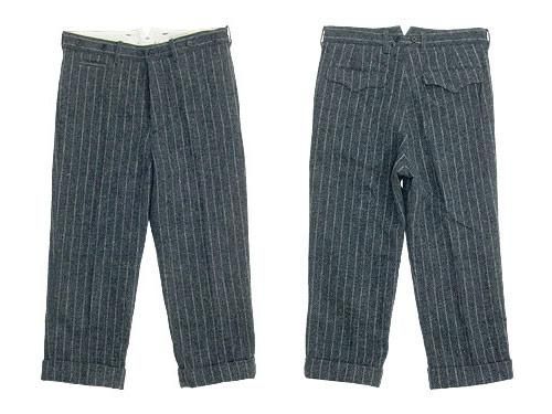 TOUJOURS Double Cuffs Cropped Pants GRAY TM23MP03
