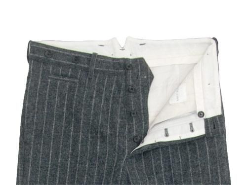 TOUJOURS Double Cuffs Cropped Pants GRAY TM23MP03