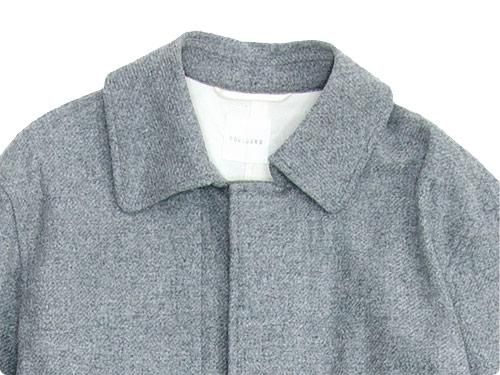 TOUJOURS Over Size Soutien Collar Coat GRAY KM23SC01