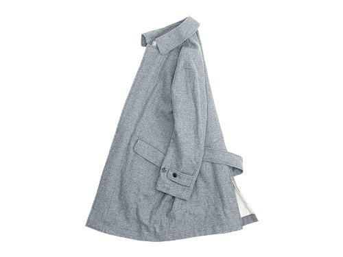 TOUJOURS Over Size Soutien Collar Coat GRAY KM23SC01