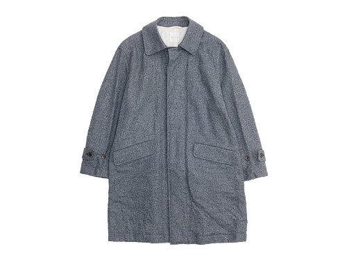 セール TOUJOURS（トゥジュー） Over Size Soutien Collar Coat HERRINGBONE 【KM23SC01】  TOUJOURS（トゥジュー）通販・取扱い rusk（ラスク）