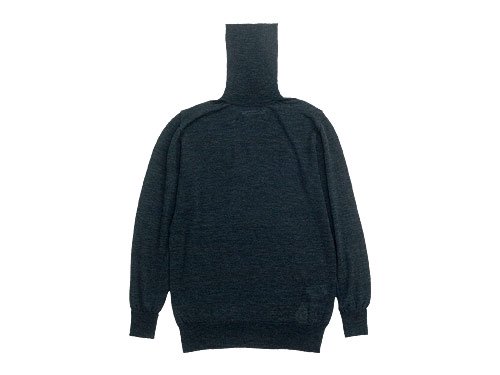 TOUJOURS Turtle Neck Knit CHARCOAL