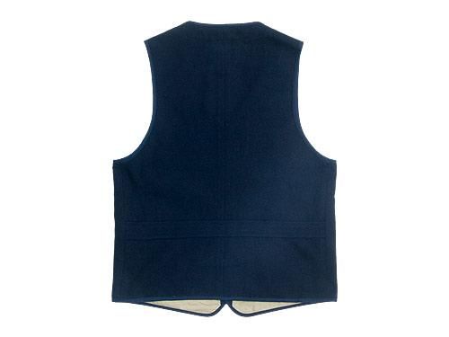 ENDS and MEANS Aldous Wool Vest NAVY