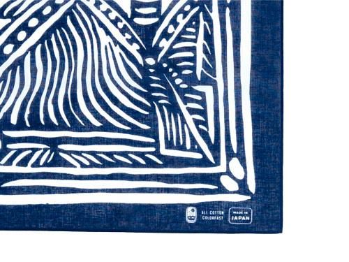 ENDS and MEANS Handcachief INDIGO