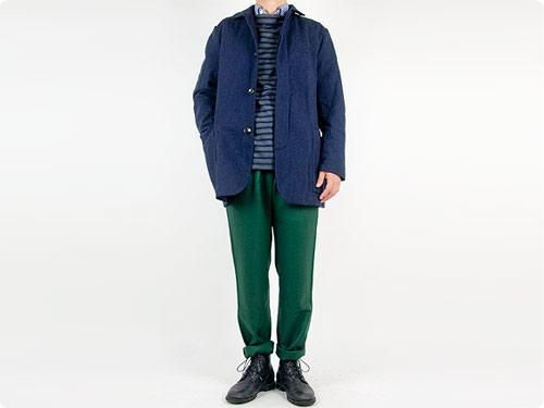 nisica 󥸡ͥååȥ Ĺµ  GRAY x NAVY NIS-710