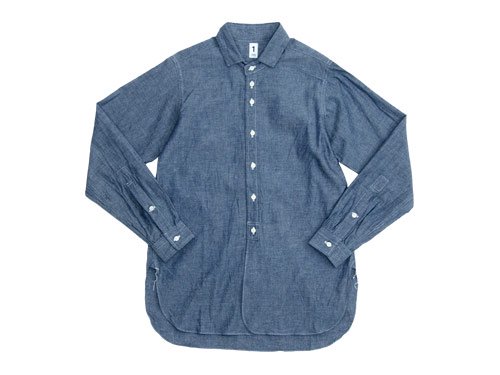 ohh!nisica オオニシカシャツ 長袖 INDIGO BLUE nisica通販・取扱い