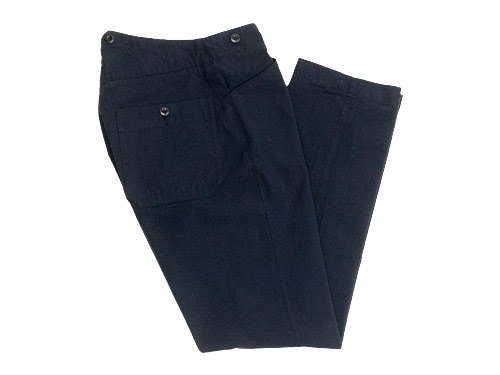 MHL. FADED TWILL PANTS 115NAVY 〔レディース〕