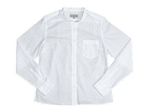MARGARET HOWELL SOFT WASHED COTTON SHIRTS 030WHITE 〔レディース〕