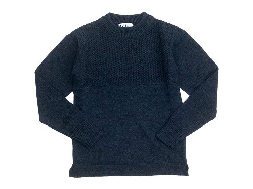 MHL. BULKY WOOL KNIT 121NAVY〔メンズ〕 MHL.通販・取扱い rusk（ラスク）