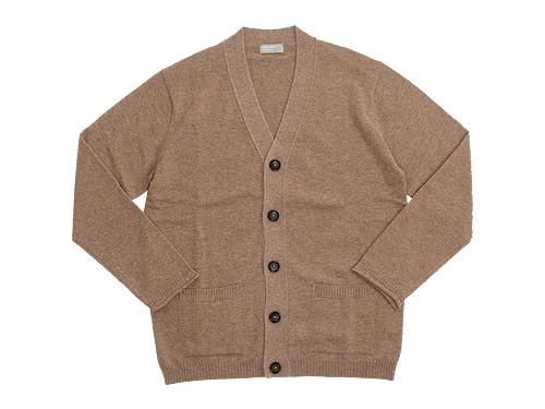 MARGARET HOWELL BED JUMPER CARDIGAN 061BEIGE〔メンズ〕