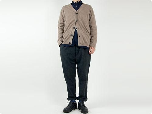 MARGARET HOWELL BED JUMPER CARDIGAN 022GRAY̥󥺡