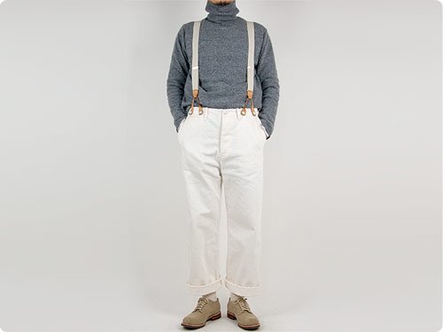 MARGARET HOWELL BED JUMPER TURTLE NECK KNIT 022GRAY〔メンズ〕